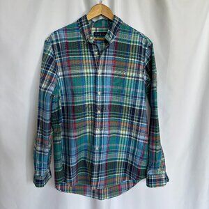 Ralph Lauren Blue Label Men's Vibrant Plaid Shirt